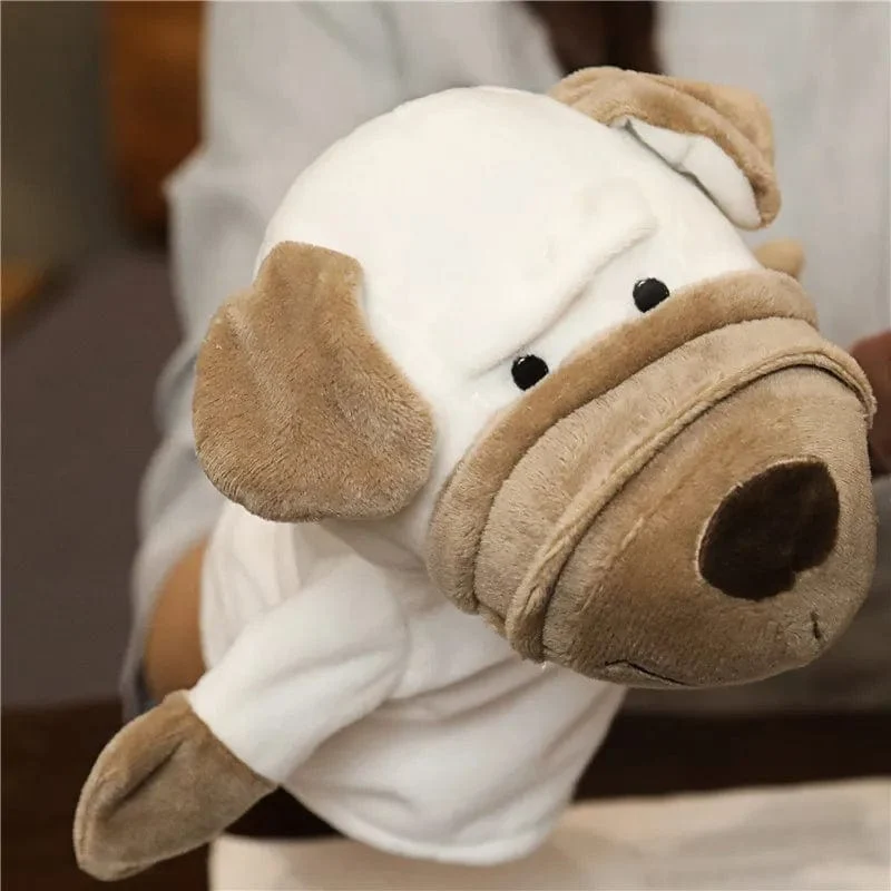 Gefüllte Plüschtiere Spielzeug Hand Finger Story Puppet Kawaii Puppen Pädagogisches Baby Spielzeug Löwe Elefant Hase Affe Kinder Geschenk
