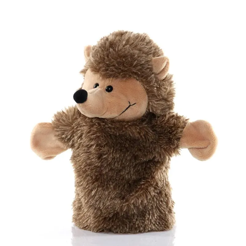Gefüllte Plüschtiere Spielzeug Hand Finger Story Puppet Kawaii Puppen Pädagogisches Baby Spielzeug Löwe Elefant Hase Affe Kinder Geschenk