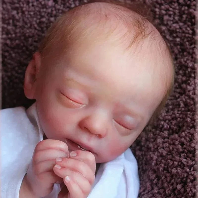 15 zoll Bebe Reborn Kit Segen Schlafen Neugeborenen Baby DIY Unlackiert Reborn Blank Puppe Teile Muñecas Kit Reborn кукла реборн