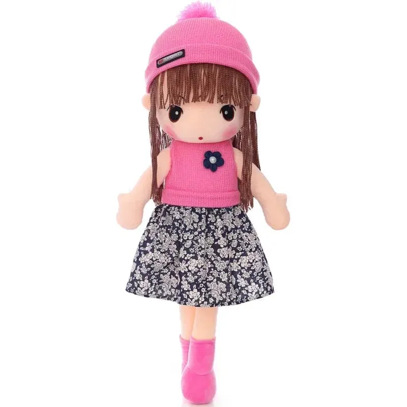 45 cm großes Plüschtier, ideales Geburtstagsgeschenk für Mädchen und Kinder, süße Stoffpuppe für Hochzeiten, niedliches Stofftier für Mädchen und Jungen