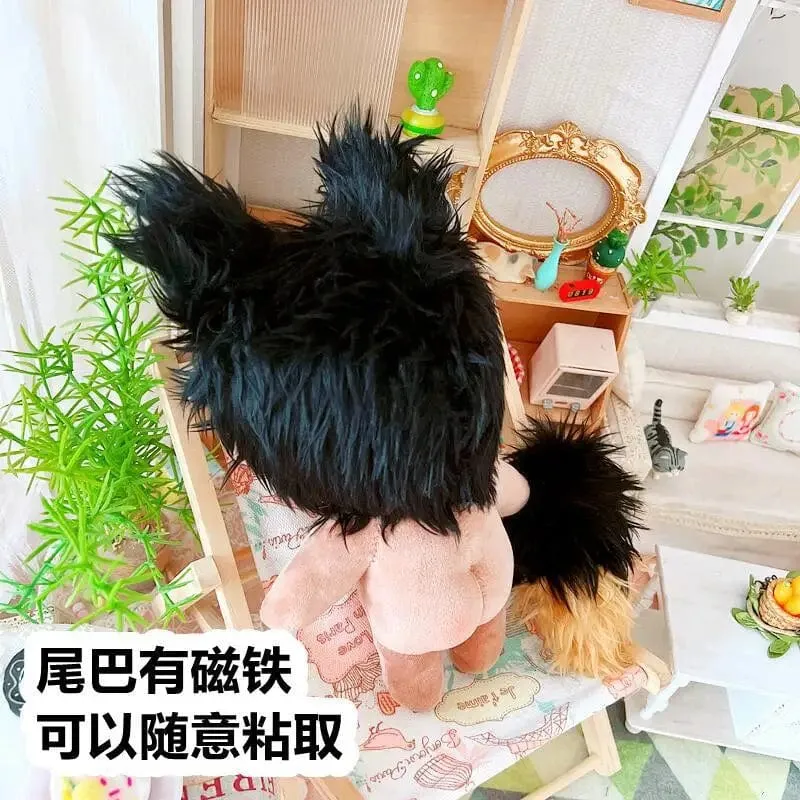 20 cm IDol Puppenskelett Keine Attribute Stern Plüsch Baumwollpuppen Süße lange gebratene Haare Lockiges Haar Spielzeug Fans Sammlung Kinder Geschenk