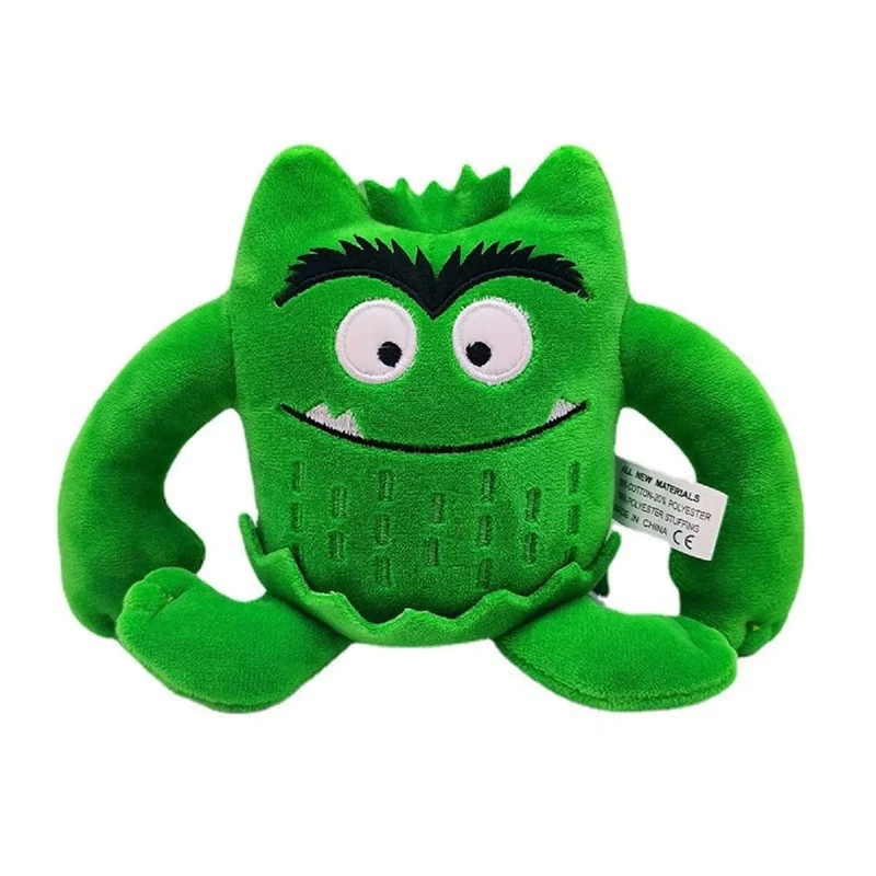 6 teile/satz 6 Farben Kawaii Die Farbe Monster Plüsch Puppe Kinder Monster Farbe Emotion Plushie Stofftier Für Kinder Geburtstag geschenke