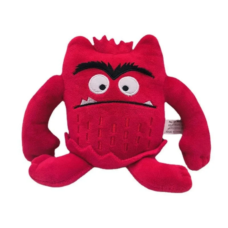 6 teile/satz 6 Farben Kawaii Die Farbe Monster Plüsch Puppe Kinder Monster Farbe Emotion Plushie Stofftier Für Kinder Geburtstag geschenke