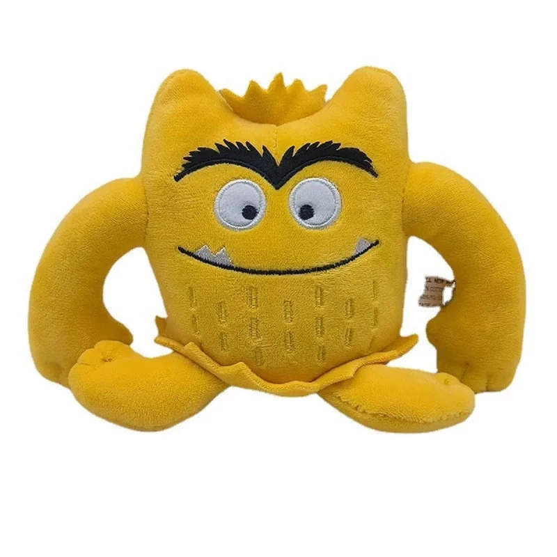 6 teile/satz 6 Farben Kawaii Die Farbe Monster Plüsch Puppe Kinder Monster Farbe Emotion Plushie Stofftier Für Kinder Geburtstag geschenke