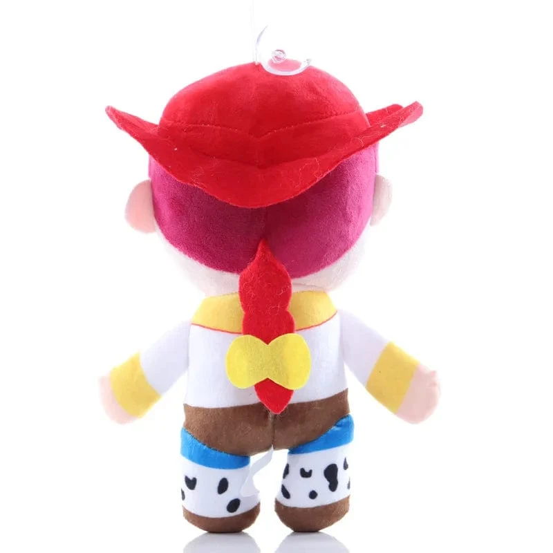 Disney Toy Story 4 Woody Jessie Buzz Lightyear Plüschtier Cartoon Anime Gefüllte Woody Puppen Schlüsselbund Tasche Anhänger Kinder Weihnachtsgeschenke