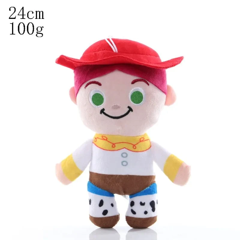 Disney Toy Story 4 Woody Jessie Buzz Lightyear Plüschtier Cartoon Anime Gefüllte Woody Puppen Schlüsselbund Tasche Anhänger Kinder Weihnachtsgeschenke