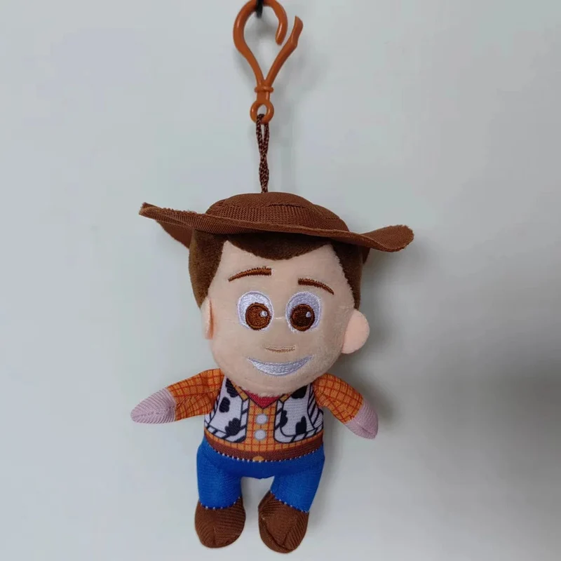 Disney Toy Story 4 Woody Jessie Buzz Lightyear Plüschtier Cartoon Anime Gefüllte Woody Puppen Schlüsselbund Tasche Anhänger Kinder Weihnachtsgeschenke