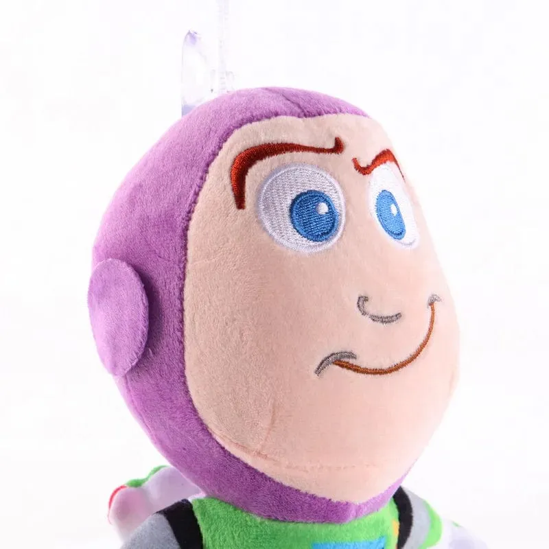 Disney Toy Story 4 Woody Jessie Buzz Lightyear Plüschtier Cartoon Anime Gefüllte Woody Puppen Schlüsselbund Tasche Anhänger Kinder Weihnachtsgeschenke