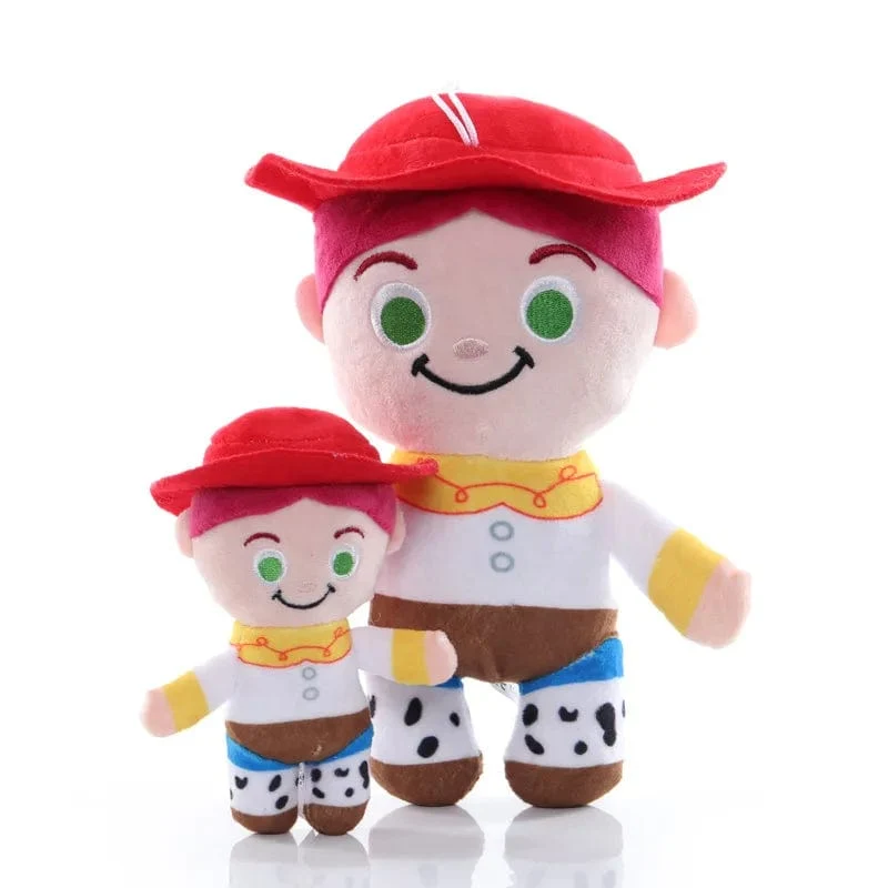 Disney Toy Story 4 Woody Jessie Buzz Lightyear Plüschtier Cartoon Anime Gefüllte Woody Puppen Schlüsselbund Tasche Anhänger Kinder Weihnachtsgeschenke