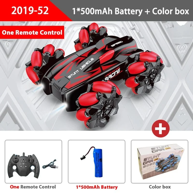 WLtoys F1 RC Drift-Auto mit Musik, LED-Leuchten, 2.4 G Handschuhgeste, Funkfernbedienung, Spray-Stunt-Autos, 4WD, elektrisches Kinderspielzeug