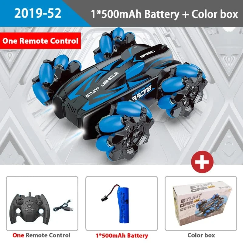 WLtoys F1 RC Drift-Auto mit Musik, LED-Leuchten, 2.4 G Handschuhgeste, Funkfernbedienung, Spray-Stunt-Autos, 4WD, elektrisches Kinderspielzeug
