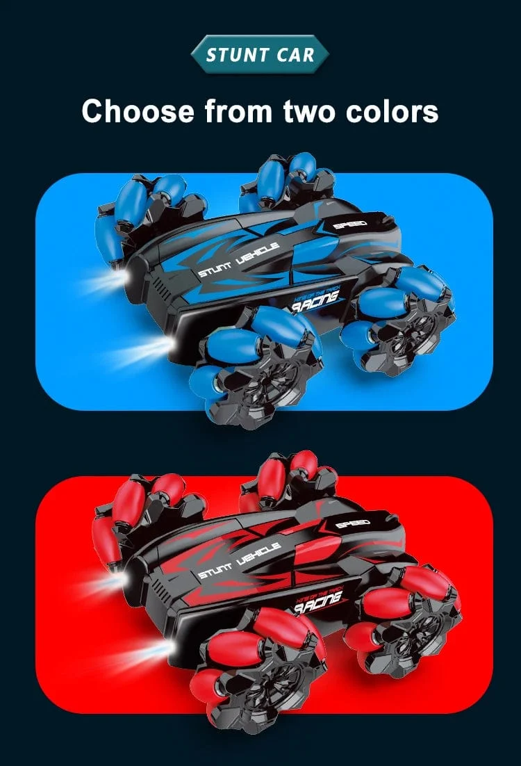 WLtoys F1 RC Drift-Auto mit Musik, LED-Leuchten, 2.4 G Handschuhgeste, Funkfernbedienung, Spray-Stunt-Autos, 4WD, elektrisches Kinderspielzeug