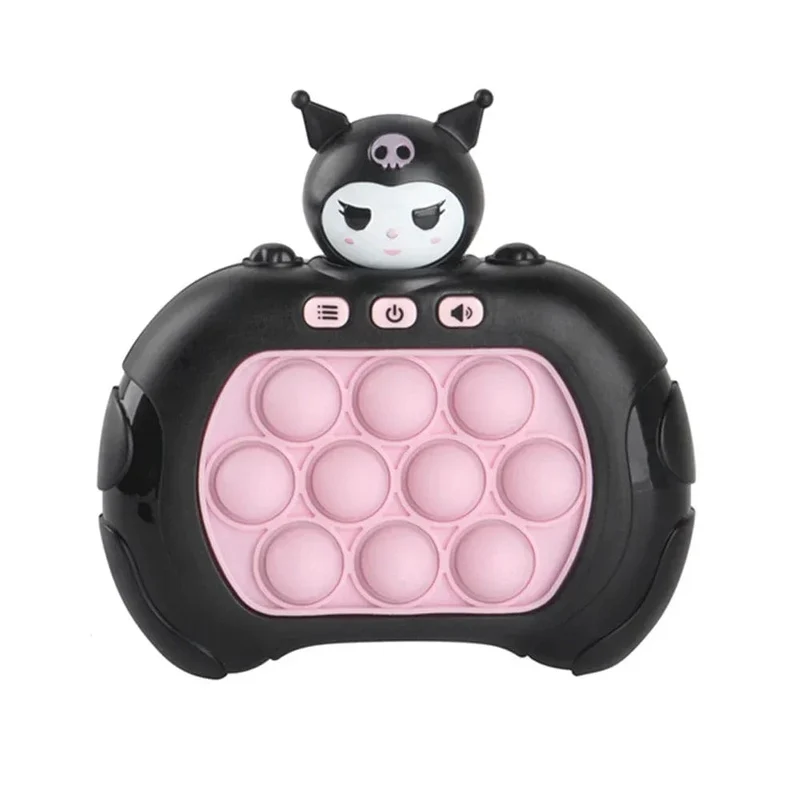Lilo & Stitch Quick Push Game Pop Up Fidget Bubble Elektronisches Pop it Pro Spiel Licht Antistress Spielzeug für Erwachsene Kinder Geschenk mit Box