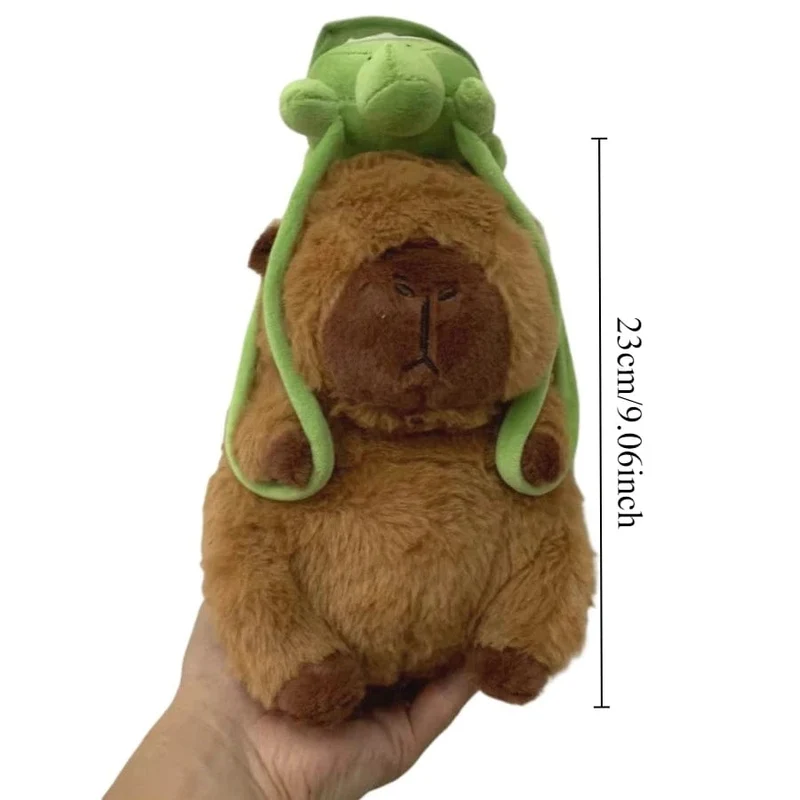 Hamburg Capybara Plüschtier Fluffty Kawaii Plushie Puppe Simulation Capybara Anime Niedliche Kuscheltiere Weiches Plüsch Geschenk Kinderspielzeug