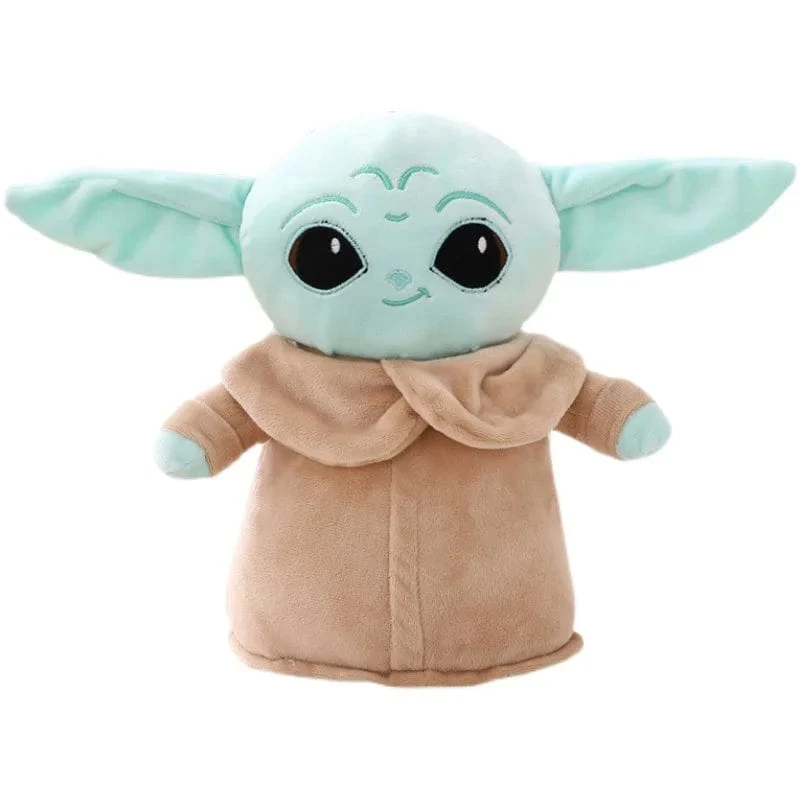 18 cm Disney Star Wars Anime Yoda Grogu Mandalorianer Figur Yoda Baby Puppen Modell Gefüllte Cartoon Yoda Schlüsselanhänger Kinderspielzeug Geschenke Deko