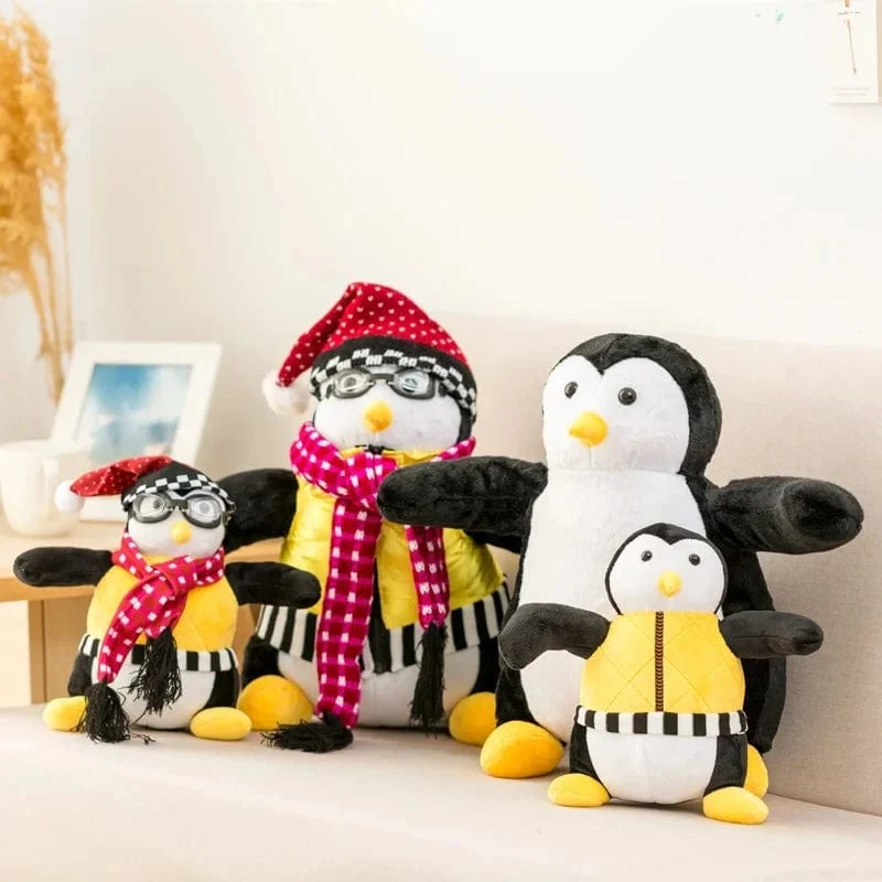 2 Größen Friends Joeys Freund Hugsy Plüschtiere Niedlicher Pinguin Rachel Ausgestopfte Puppen Spielzeug für Kinder Kinder Geburtstag Weihnachtsgeschenk