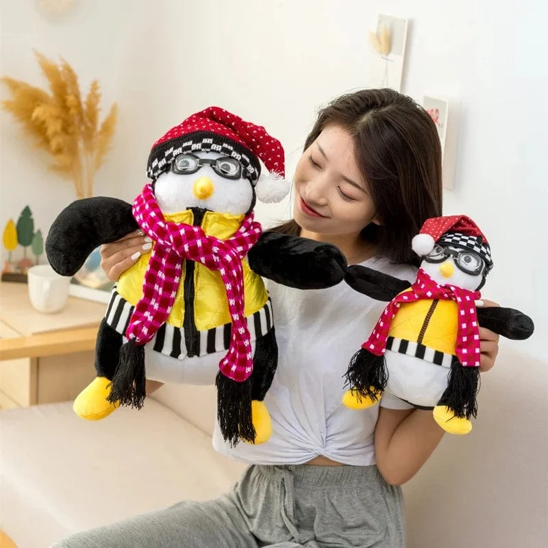 2 Größen Friends Joeys Freund Hugsy Plüschtiere Niedlicher Pinguin Rachel Ausgestopfte Puppen Spielzeug für Kinder Kinder Geburtstag Weihnachtsgeschenk