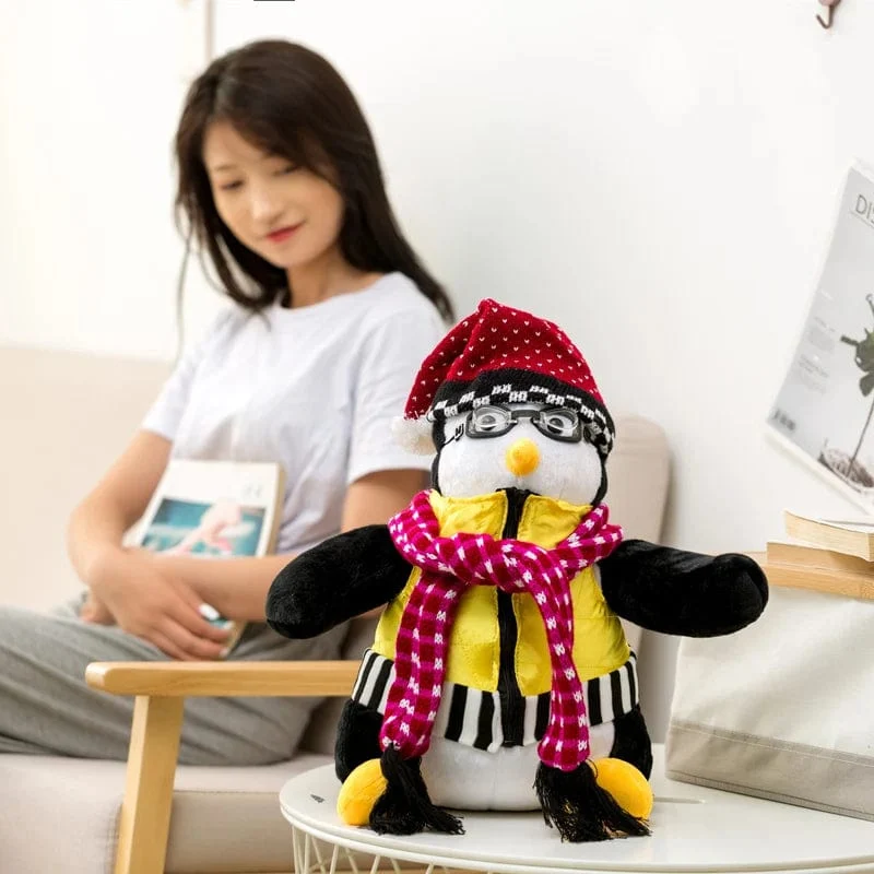2 Größen Friends Joeys Freund Hugsy Plüschtiere Niedlicher Pinguin Rachel Ausgestopfte Puppen Spielzeug für Kinder Kinder Geburtstag Weihnachtsgeschenk