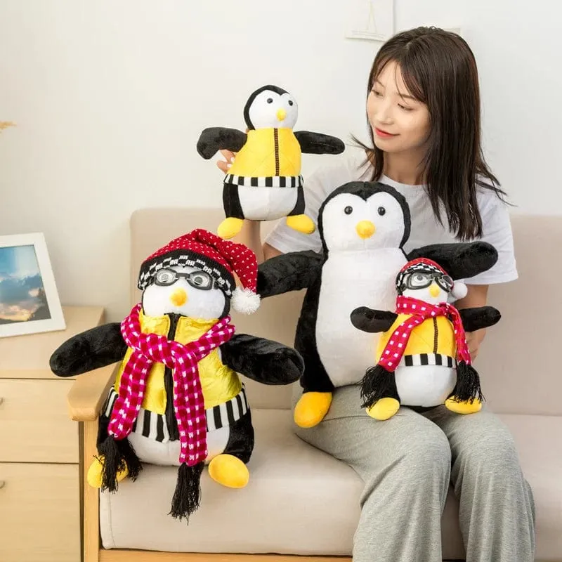 2 Größen Friends Joeys Freund Hugsy Plüschtiere Niedlicher Pinguin Rachel Ausgestopfte Puppen Spielzeug für Kinder Kinder Geburtstag Weihnachtsgeschenk