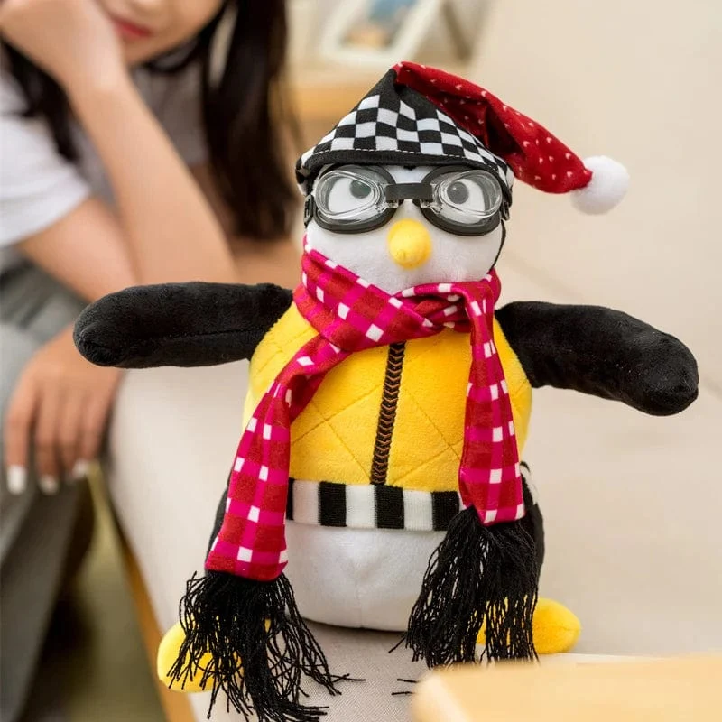 2 Größen Friends Joeys Freund Hugsy Plüschtiere Niedlicher Pinguin Rachel Ausgestopfte Puppen Spielzeug für Kinder Kinder Geburtstag Weihnachtsgeschenk