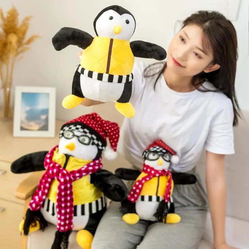 2 Größen Friends Joeys Freund Hugsy Plüschtiere Niedlicher Pinguin Rachel Ausgestopfte Puppen Spielzeug für Kinder Kinder Geburtstag Weihnachtsgeschenk