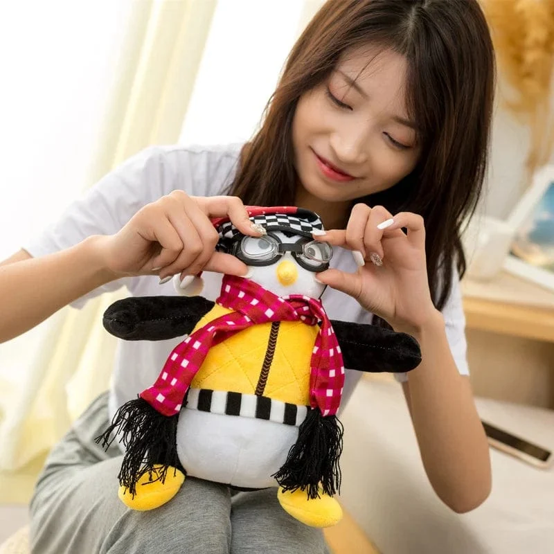 2 Größen Friends Joeys Freund Hugsy Plüschtiere Niedlicher Pinguin Rachel Ausgestopfte Puppen Spielzeug für Kinder Kinder Geburtstag Weihnachtsgeschenk