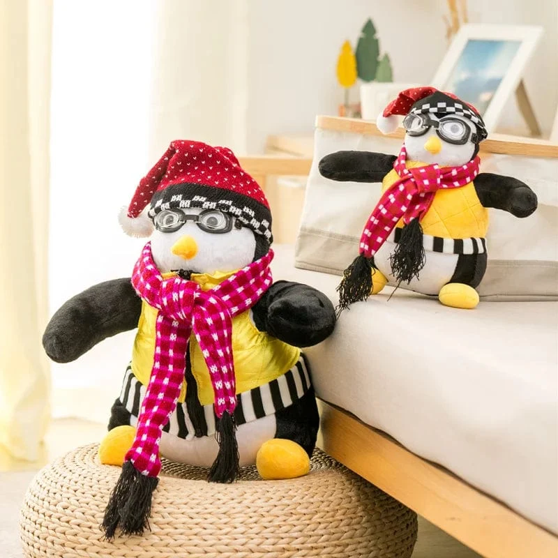 2 Größen Friends Joeys Freund Hugsy Plüschtiere Niedlicher Pinguin Rachel Ausgestopfte Puppen Spielzeug für Kinder Kinder Geburtstag Weihnachtsgeschenk