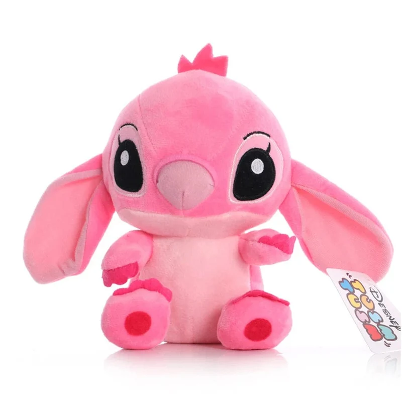 Heißer Disney Cartoon Blau Rosa Stitch Plüsch Puppen Anime Spielzeug Lilo und Stitch Stich Plüsch Stofftiere Weihnachtsgeschenke für Kinder