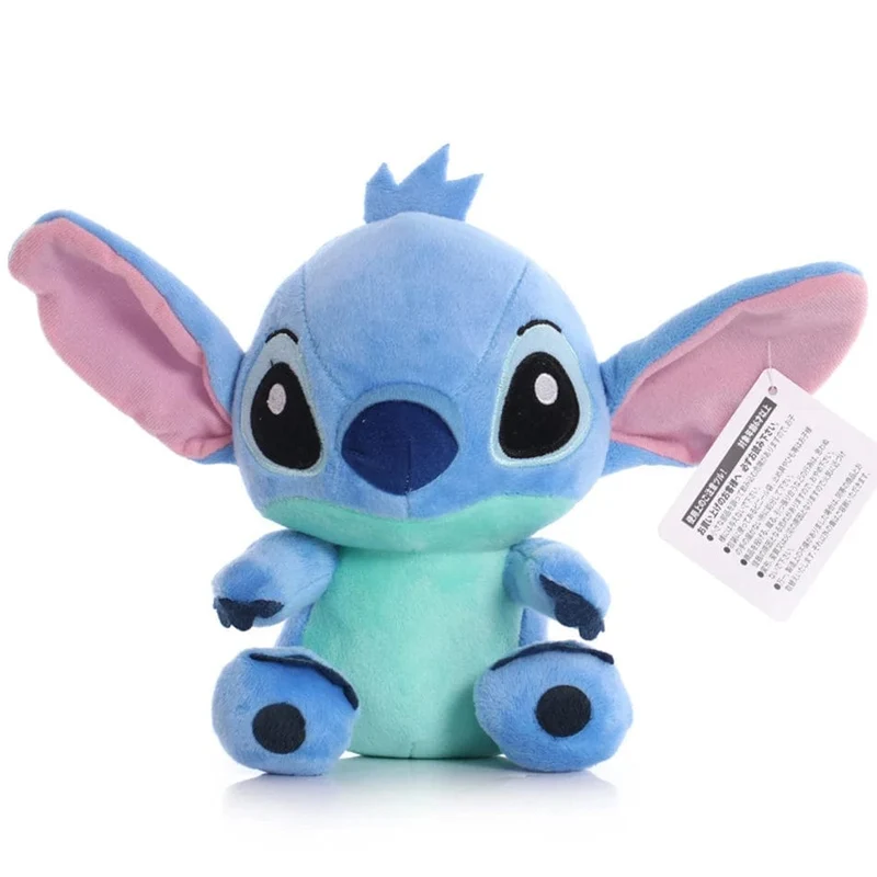 Heißer Disney Cartoon Blau Rosa Stitch Plüsch Puppen Anime Spielzeug Lilo und Stitch Stich Plüsch Stofftiere Weihnachtsgeschenke für Kinder