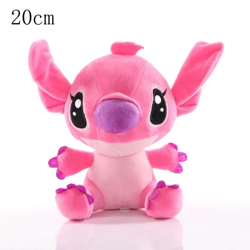 Heißer Disney Cartoon Blau Rosa Stitch Plüsch Puppen Anime Spielzeug Lilo und Stitch Stich Plüsch Stofftiere Weihnachtsgeschenke für Kinder