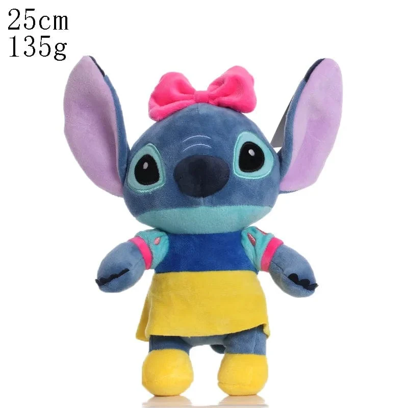 Heißer Disney Cartoon Blau Rosa Stitch Plüsch Puppen Anime Spielzeug Lilo und Stitch Stich Plüsch Stofftiere Weihnachtsgeschenke für Kinder