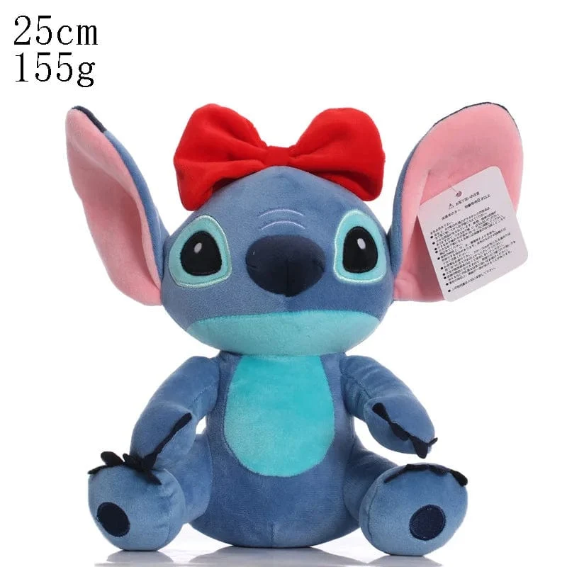 Heißer Disney Cartoon Blau Rosa Stitch Plüsch Puppen Anime Spielzeug Lilo und Stitch Stich Plüsch Stofftiere Weihnachtsgeschenke für Kinder
