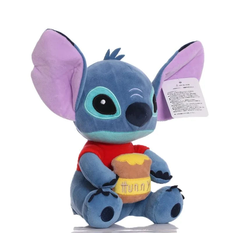 Heißer Disney Cartoon Blau Rosa Stitch Plüsch Puppen Anime Spielzeug Lilo und Stitch Stich Plüsch Stofftiere Weihnachtsgeschenke für Kinder