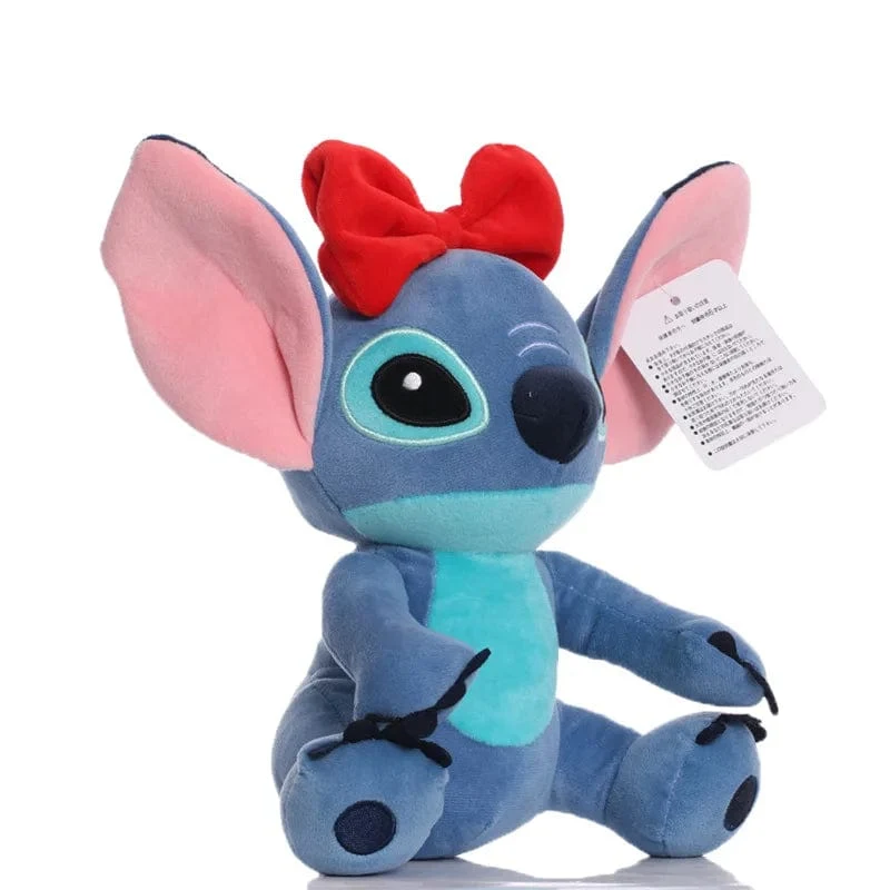 Heißer Disney Cartoon Blau Rosa Stitch Plüsch Puppen Anime Spielzeug Lilo und Stitch Stich Plüsch Stofftiere Weihnachtsgeschenke für Kinder