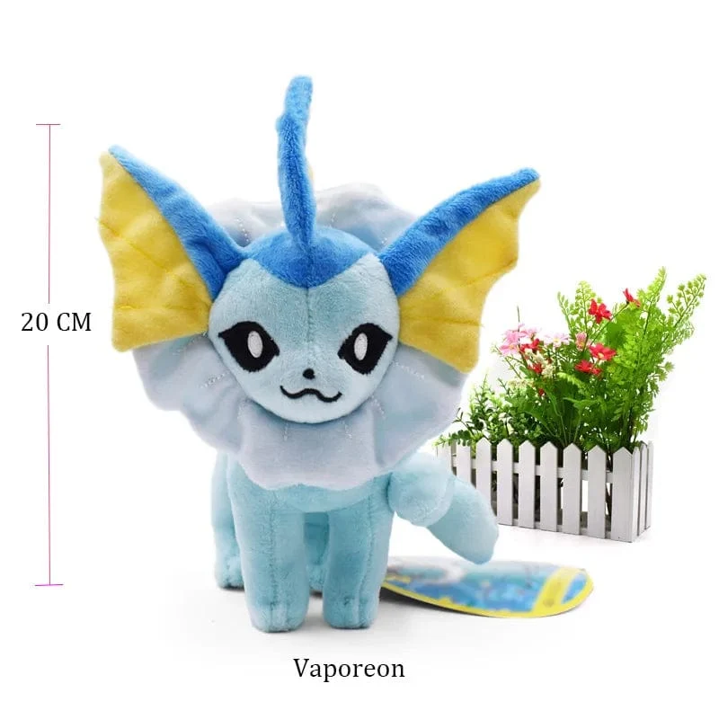 14 Stil Stehendes Eevee Plüschtier Pokemon Shiny Umbreon Vaporeon Jolteon Flareon Espeon Leafeon Gefüllte Puppe Peluche Geschenk
