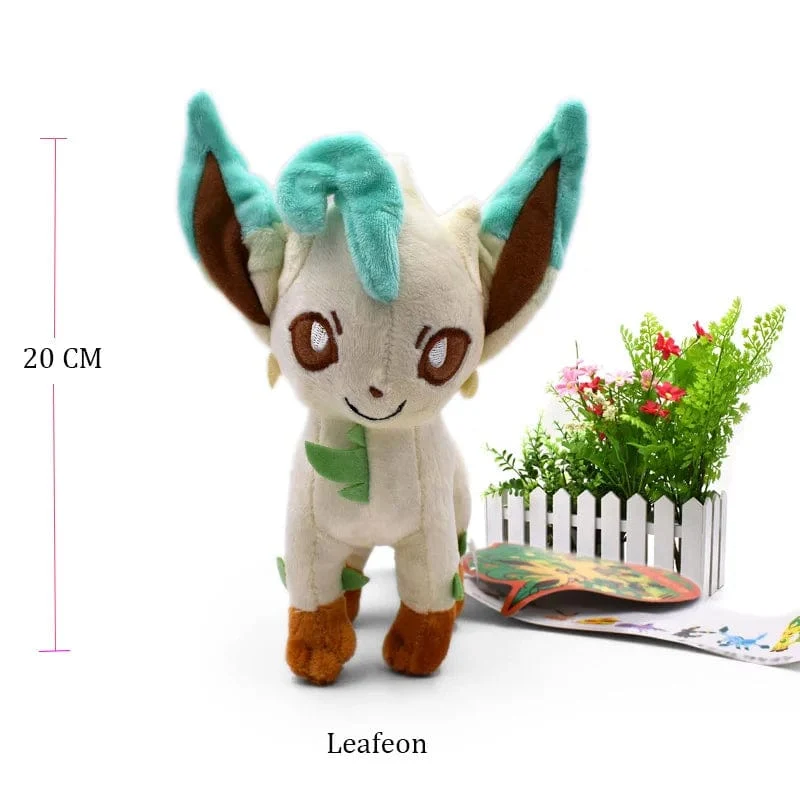 14 Stil Stehendes Eevee Plüschtier Pokemon Shiny Umbreon Vaporeon Jolteon Flareon Espeon Leafeon Gefüllte Puppe Peluche Geschenk