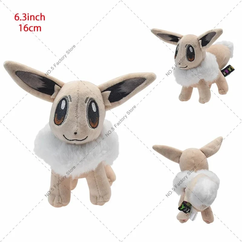 14 Stil Stehendes Eevee Plüschtier Pokemon Shiny Umbreon Vaporeon Jolteon Flareon Espeon Leafeon Gefüllte Puppe Peluche Geschenk