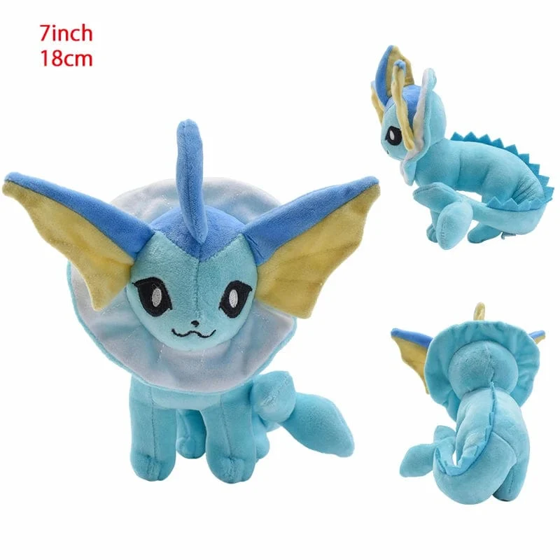 14 Stil Stehendes Eevee Plüschtier Pokemon Shiny Umbreon Vaporeon Jolteon Flareon Espeon Leafeon Gefüllte Puppe Peluche Geschenk