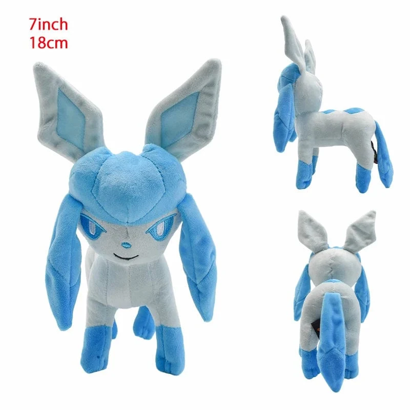 14 Stil Stehendes Eevee Plüschtier Pokemon Shiny Umbreon Vaporeon Jolteon Flareon Espeon Leafeon Gefüllte Puppe Peluche Geschenk