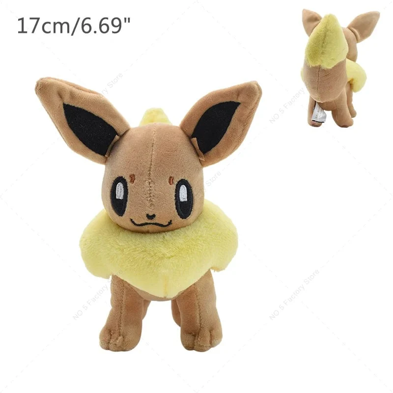 14 Stil Stehendes Eevee Plüschtier Pokemon Shiny Umbreon Vaporeon Jolteon Flareon Espeon Leafeon Gefüllte Puppe Peluche Geschenk