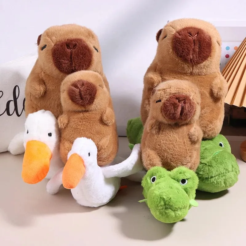 Capybara Plüschtier, süßes Capybara, gefülltes Plüschtier, Tiere, Anhänger, Capybara-Kissen