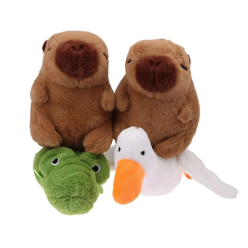 Capybara Plüschtier, süßes Capybara, gefülltes Plüschtier, Tiere, Anhänger, Capybara-Kissen