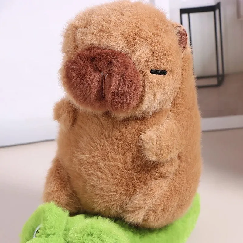 Capybara Plüschtier, süßes Capybara, gefülltes Plüschtier, Tiere, Anhänger, Capybara-Kissen
