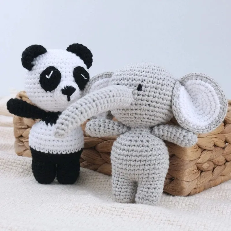 Schönes gehäkeltes Stofftier Spielzeug Handgemachtes Geschenk Couch Desktop Dekoration Cartoon Baby Shower Geschenk Gehäkeltes Spielzeug Dropshipping