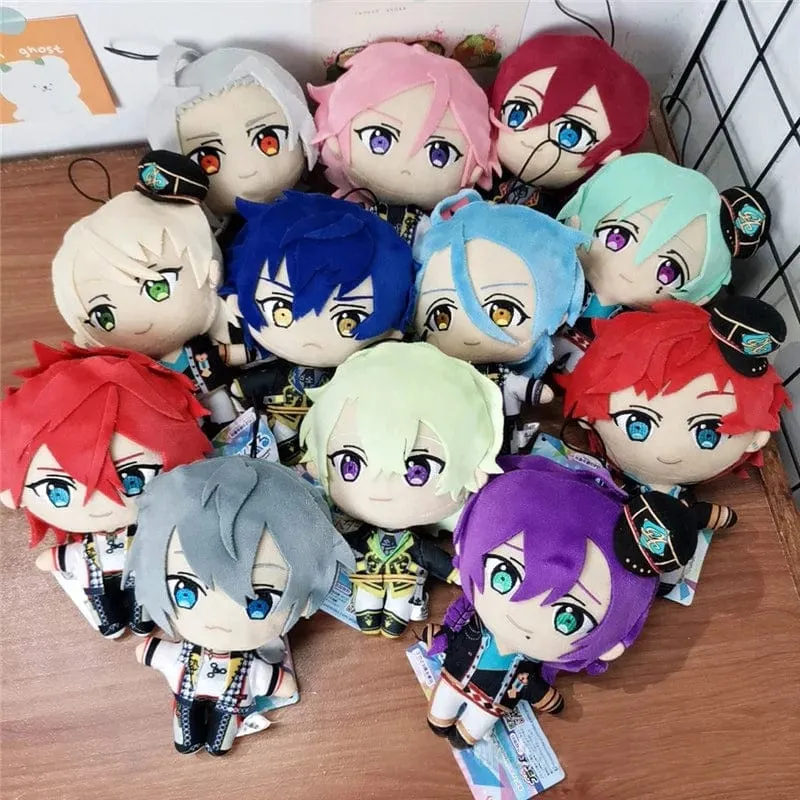 Neues 15 cm großes Ensemble Stars Plüschtier Shiina Niki Amagi Rinne Ran Nagisa Saegusa Ibara Himeru Ayase Mayoi Plüschpuppe Weihnachtsgeschenk