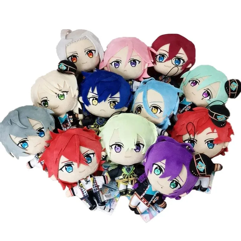 Neues 15 cm großes Ensemble Stars Plüschtier Shiina Niki Amagi Rinne Ran Nagisa Saegusa Ibara Himeru Ayase Mayoi Plüschpuppe Weihnachtsgeschenk