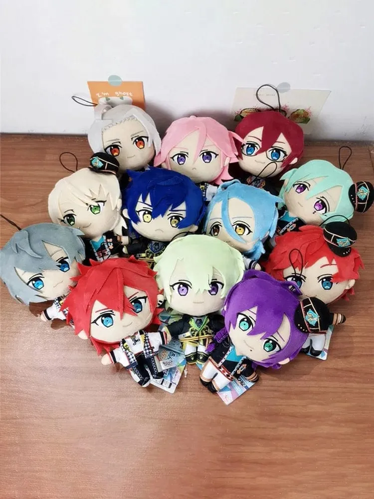 Neues 15 cm großes Ensemble Stars Plüschtier Shiina Niki Amagi Rinne Ran Nagisa Saegusa Ibara Himeru Ayase Mayoi Plüschpuppe Weihnachtsgeschenk