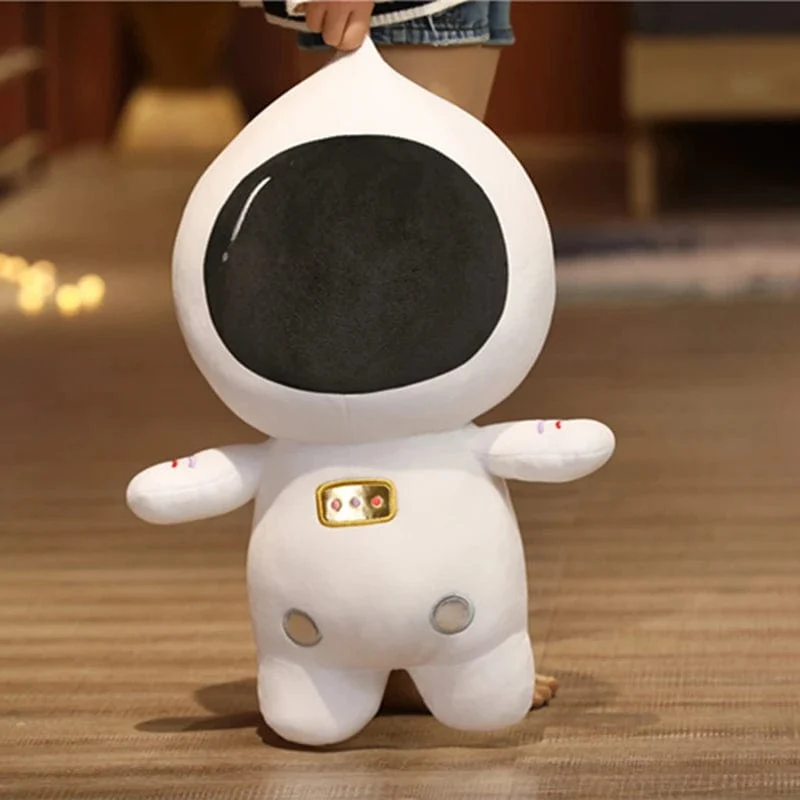 Gefüllte superweiche, einzigartige Kosmonauten-Plüschtiere, schönes Weltraum-Astronauten-Cartoon-Peluche-Kissen für Kinder, Babys, Jungen, Geburtstagsgeschenke