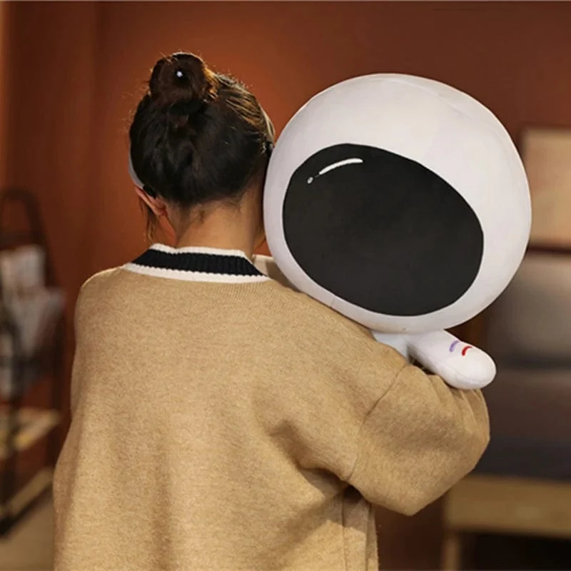 Gefüllte superweiche, einzigartige Kosmonauten-Plüschtiere, schönes Weltraum-Astronauten-Cartoon-Peluche-Kissen für Kinder, Babys, Jungen, Geburtstagsgeschenke