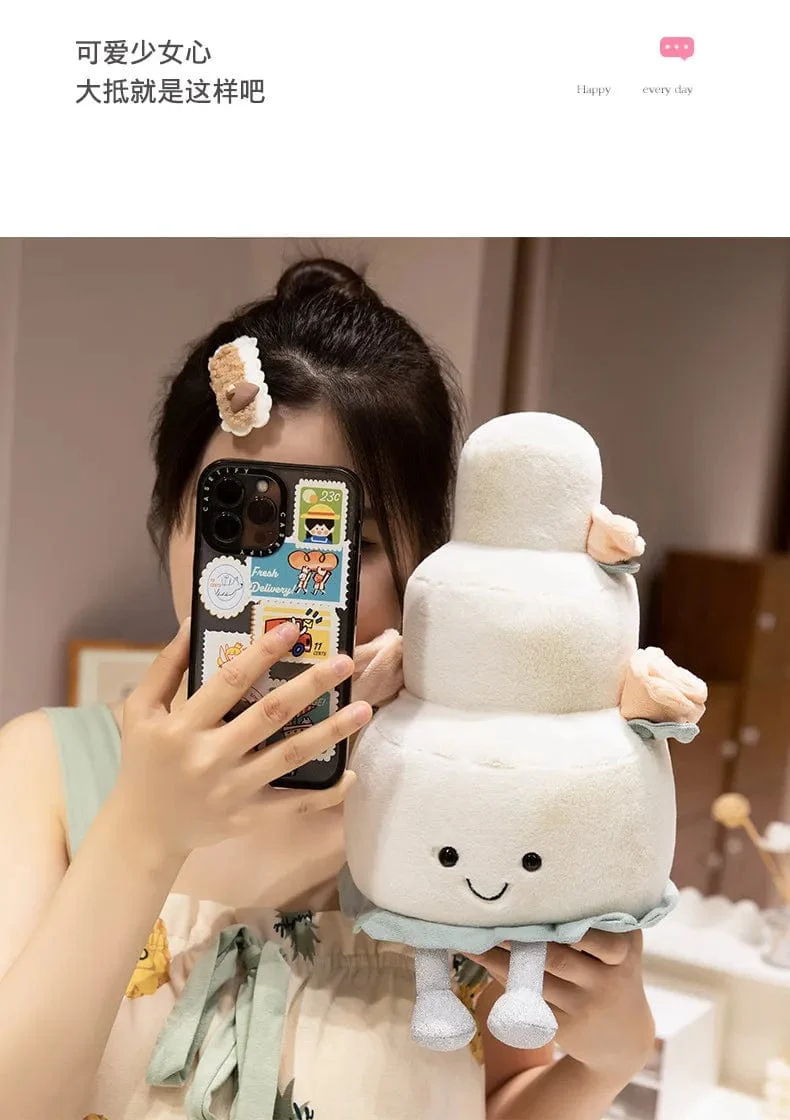 Kawaii Gefüllte weiche Plüschpflanzen Lebensechte Topfpflanze Ramen Essen Plüschpuppe Kiefernnudeln Bunker Prinzessin Schloss Kissen Spielzeug
